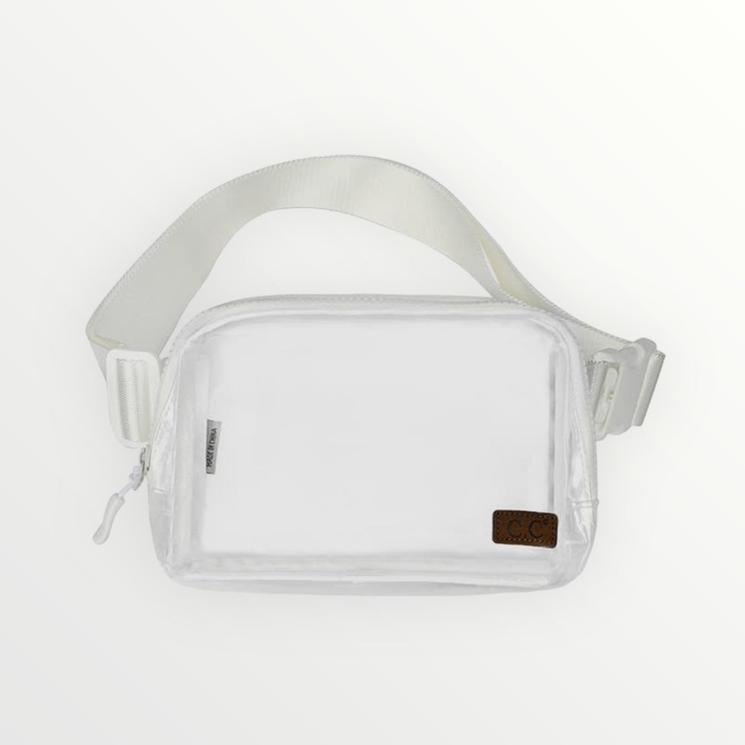 Customizeable Clear Stadium Belt Bag